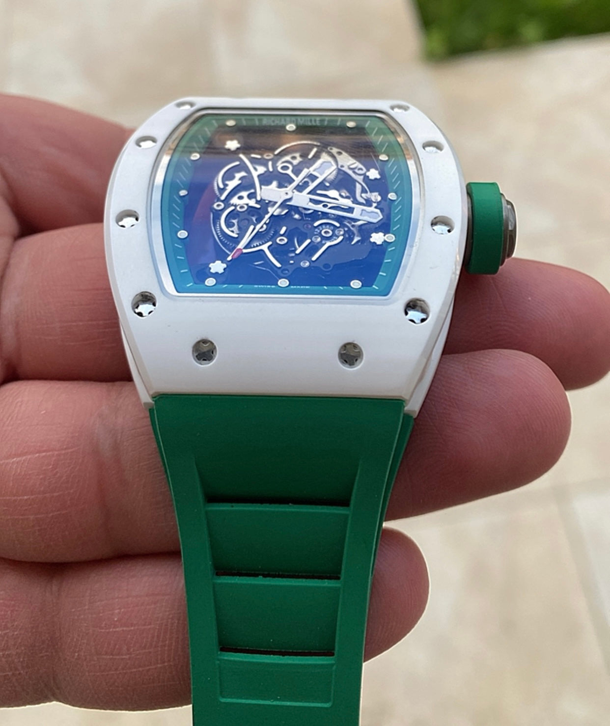 RM 55 Bubba watson Green  Ceramic 2024- اورانج سيراميك قطعة واحدة (RM 5)