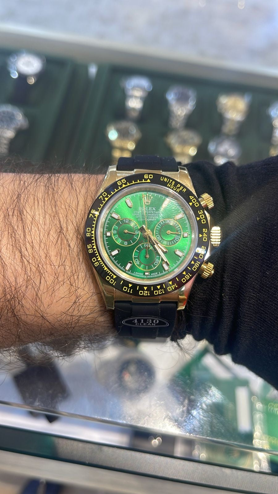 رولكس دايتونا ربر اويسترفليكس 40mm