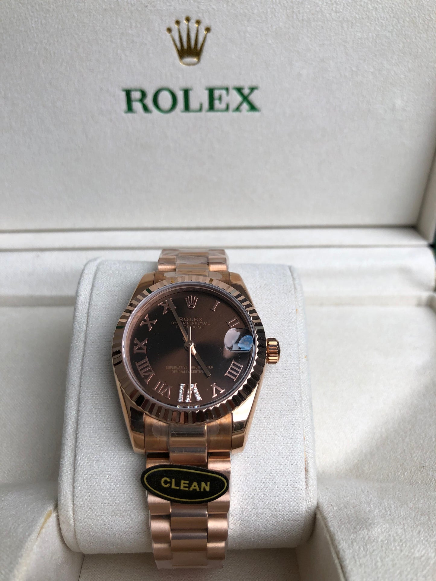 السعر ٥٥٠ دينار Rolex Datejust Lady  رولكس ديت جست نسائيه