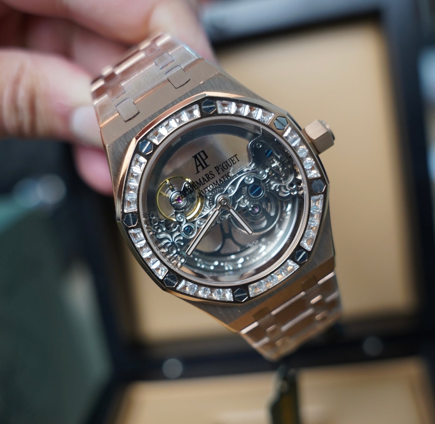 AP ROyal Oak Skelton 41 mm  - رويال اوك سكيلتون كلون