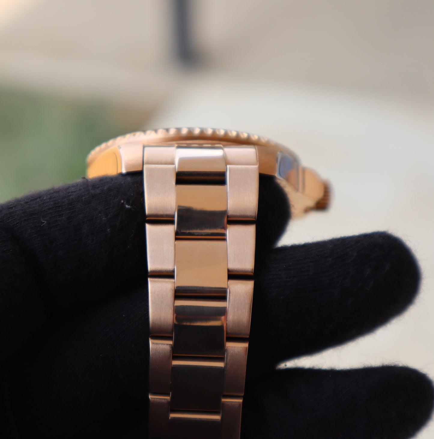 (السعر بالدينار الأردني 300 دينار)Rolex GMT Master RootBeer  رولكس روت بير جراند ماستر اوتوماتيك