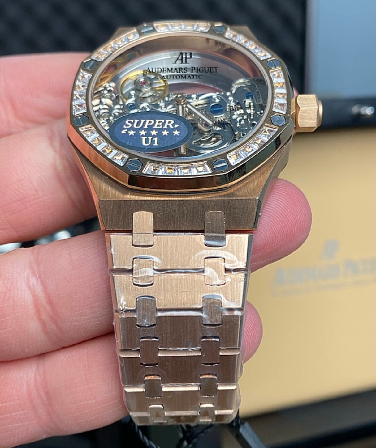 Audemars Pigue Royal Oak Skeleton 41 mm (كلين تايتل)