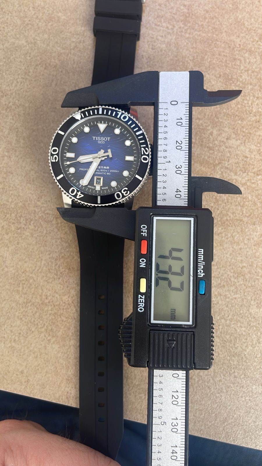 تيسوت  سي ستار   43mm