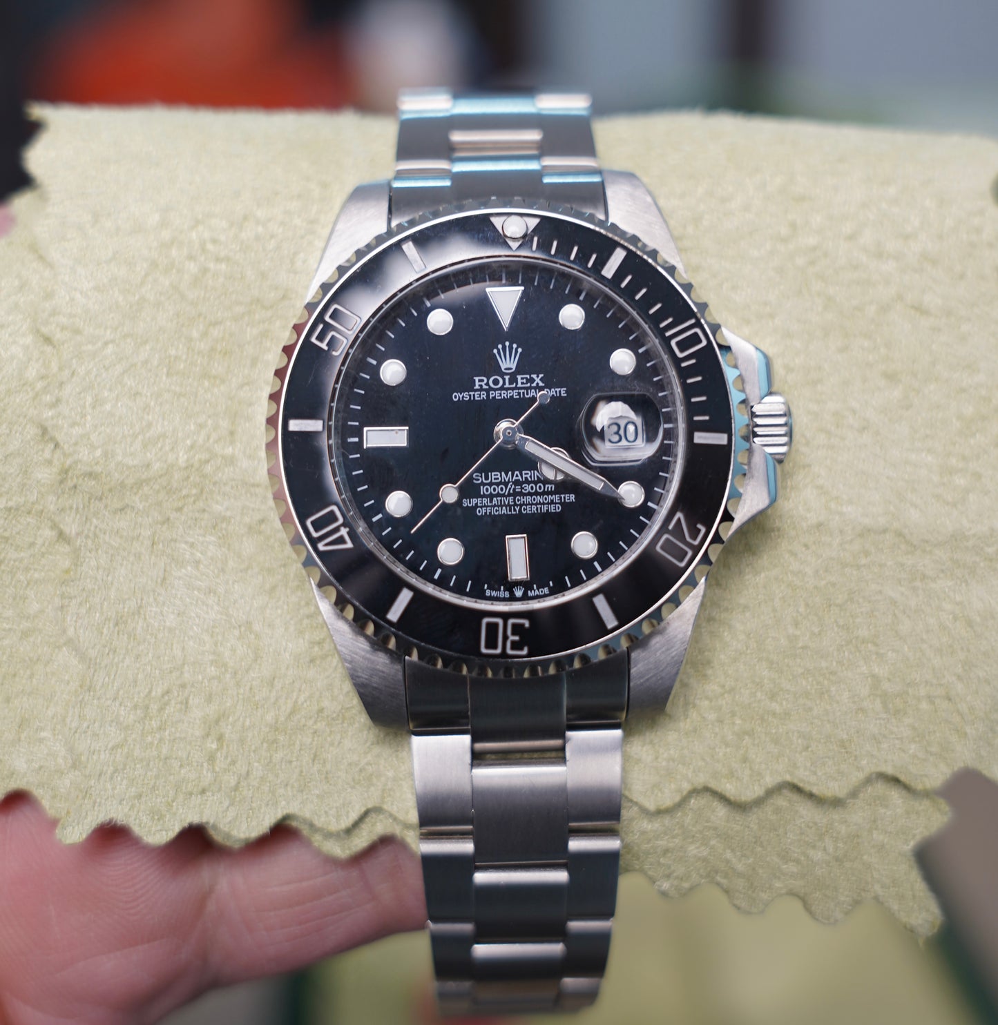 41 mm رولكس ساب مارينر اسود سوبر كواليتي