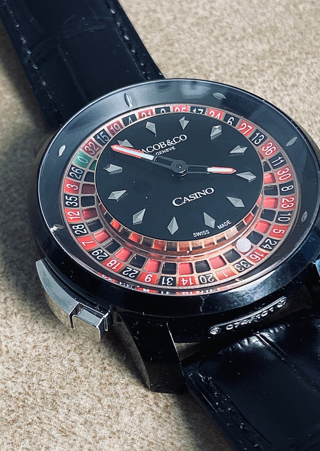 jacob & co casino tourbillon - Clean master 1   كازينو اصدار اسود( J6 )