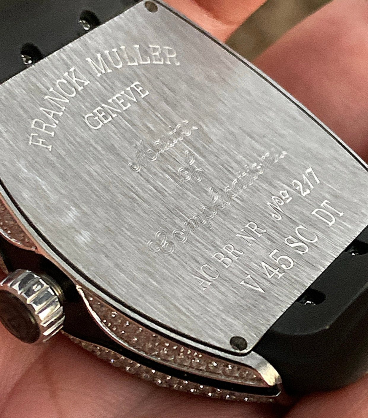 فرانك مولر كلين طبق الاصل (السعر بالاردني 500دينار واصلة لعمان)