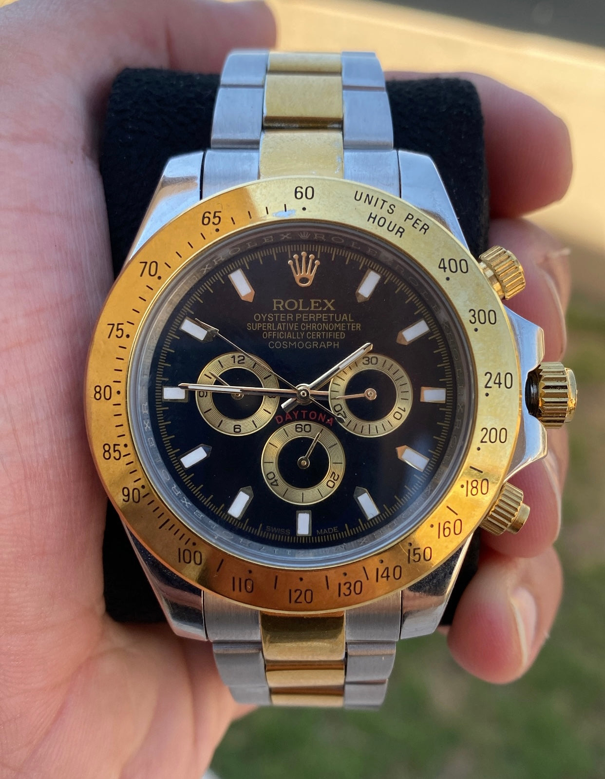 43 mm رولكس  دايتونا اوتوماتيك - مستعمل بحاله الجديد