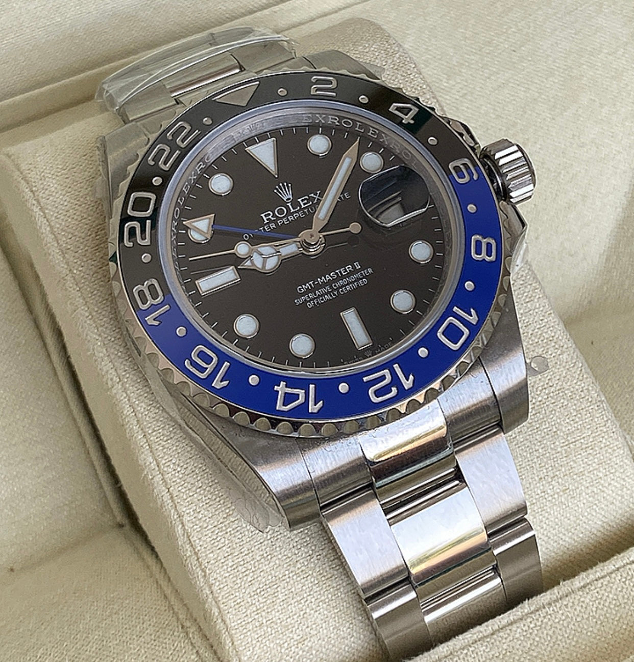 Rolex GMT Batman Clean