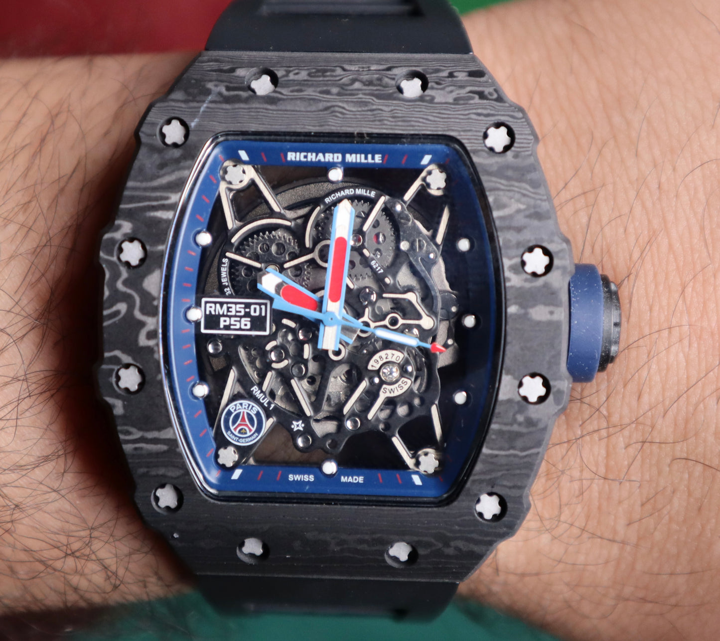 ريتشارد ميل اصدار خاص نادال - اعلى جودة مطابق جدا