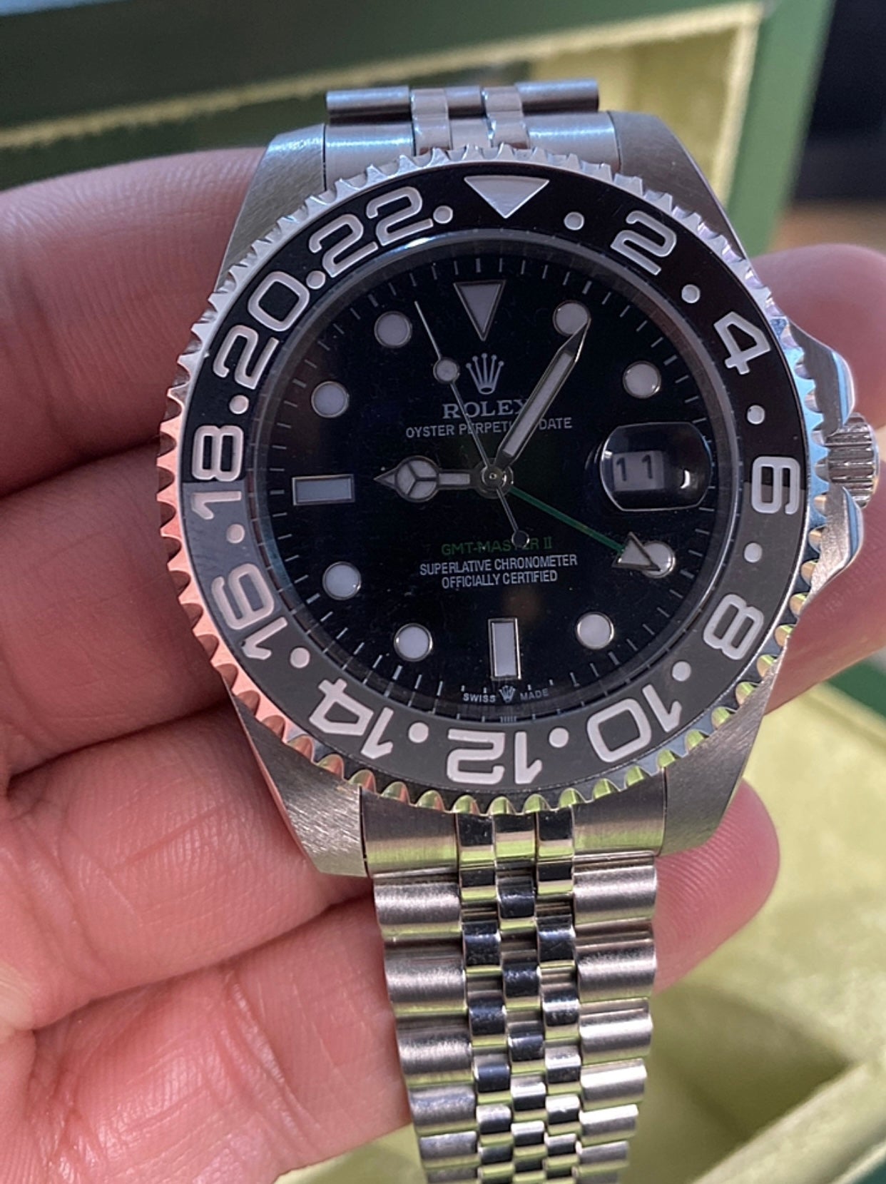 GMT Master 2 bruce wayne 2024 - Clone