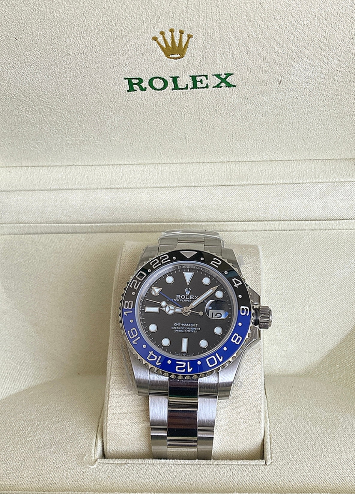 Rolex GMT Batman Clean