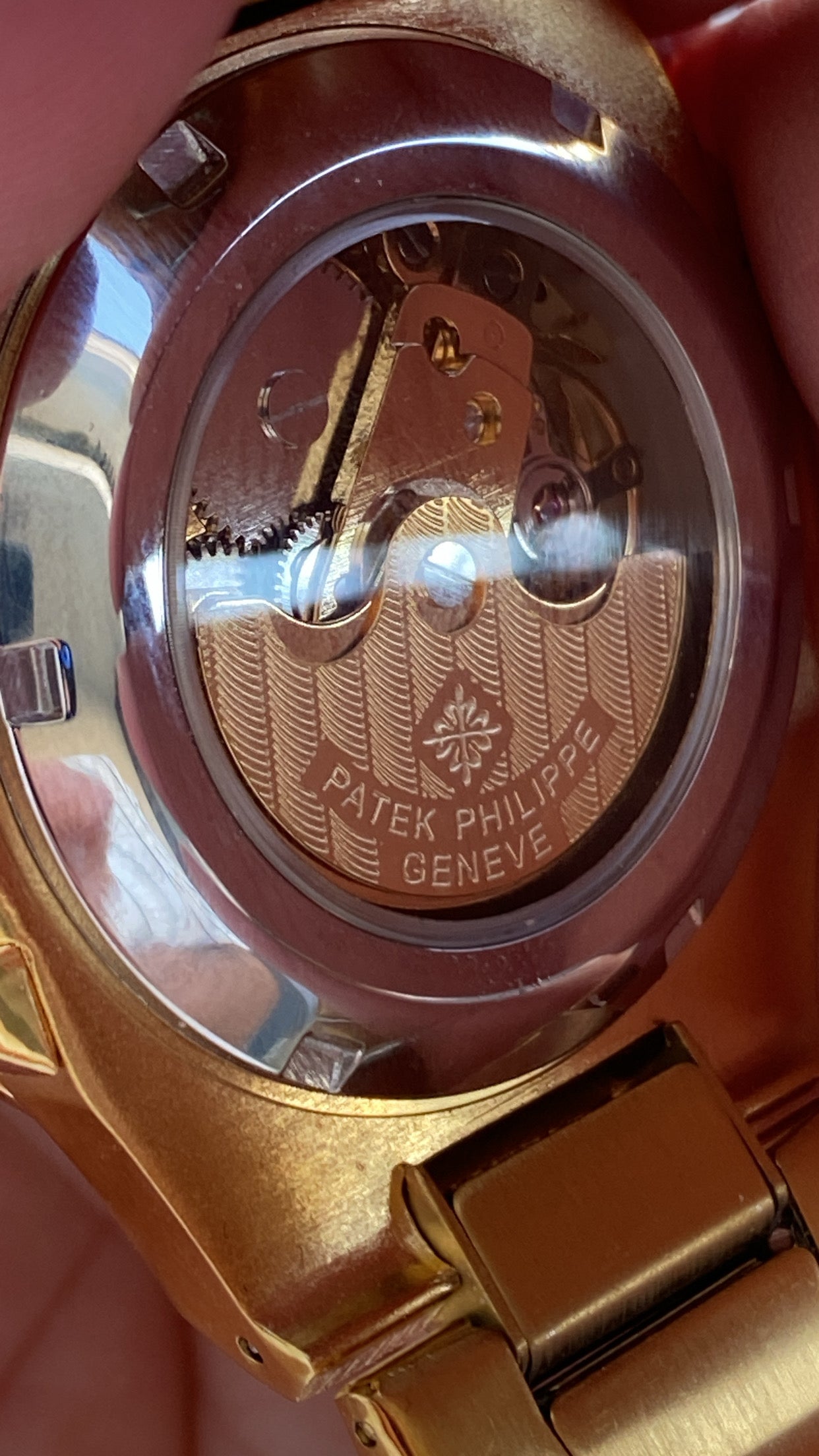 باتيك فيليب ذهبي داخل اخضر مستعمل  اصدار ٢٠١٠  40 mm