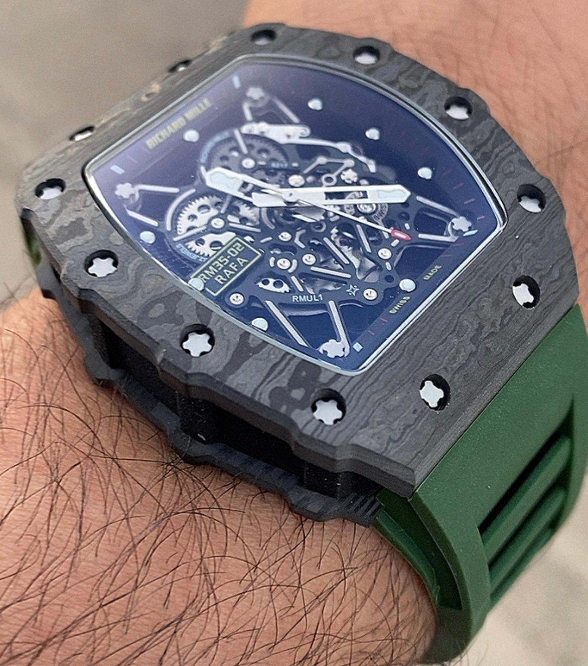 RM 35-02 RAFA - ريتشارد ميل اصدار ليميتد رافايل نادال لون ارمي