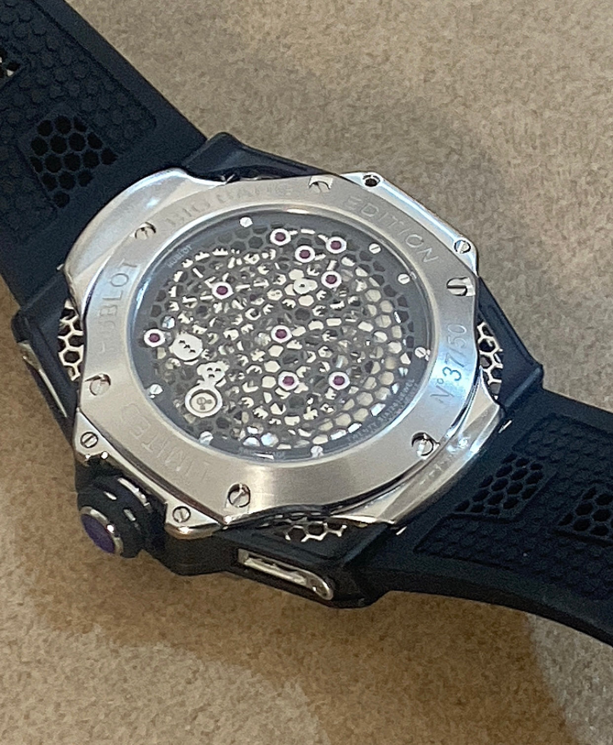 Hublot BigBang 2024 - هابلوت بيج بانج فضي كلون ماستر طبق الاصل