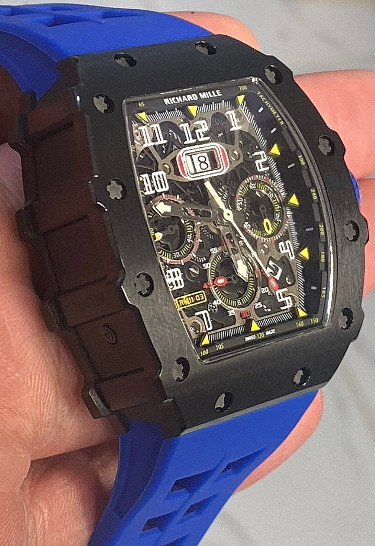 Richard Mille RM 11 - 03 - كلين تايتل مكينة سريسري اعلى جودة في السوق بعد الوكالة