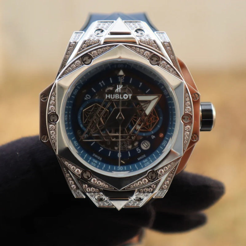 Hublot Big Bang Sang Bleu - قطعة واحدة كلين طبق الاصل