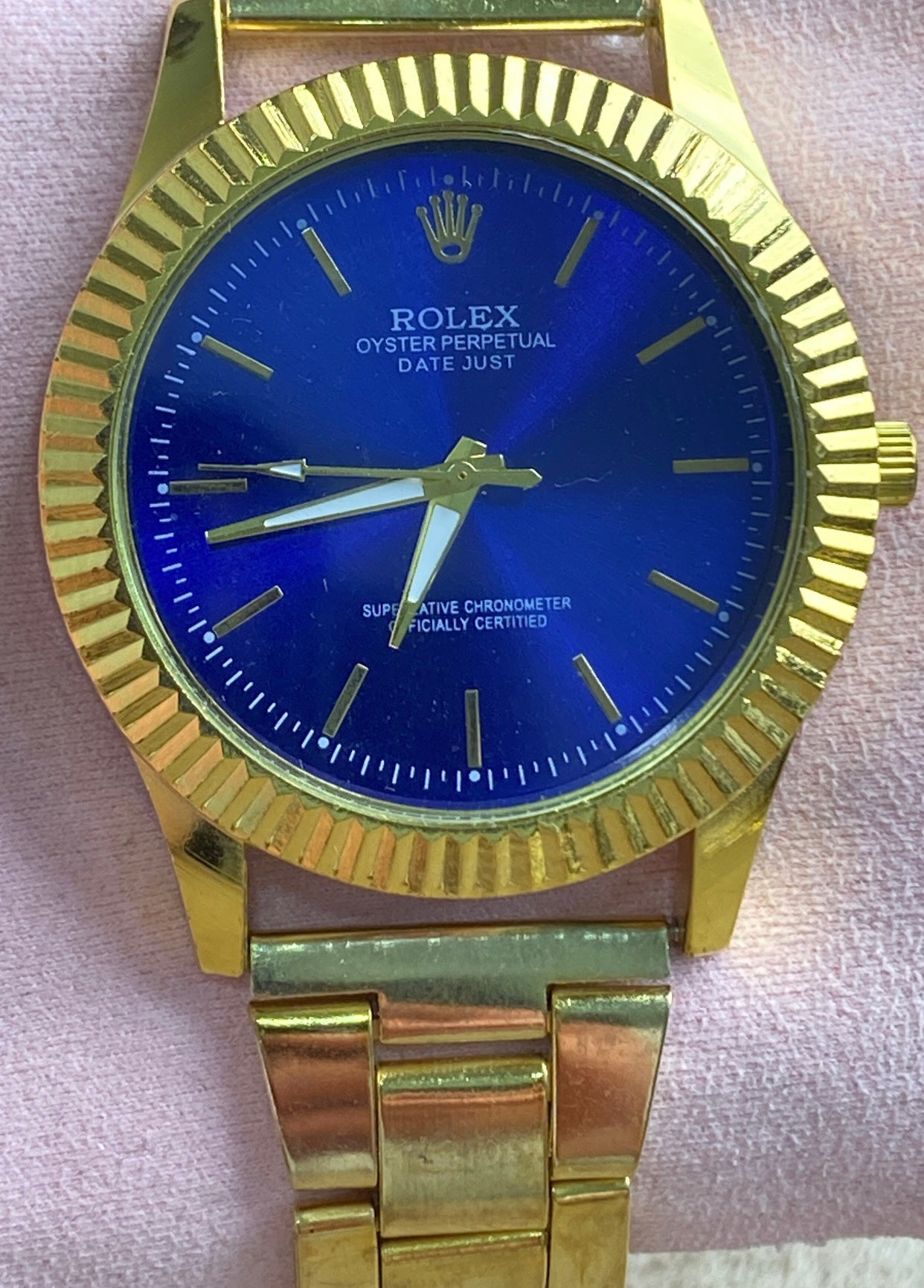 عرض ساعتين - رولكس فل بلاك + رولكس جولد اند بلو