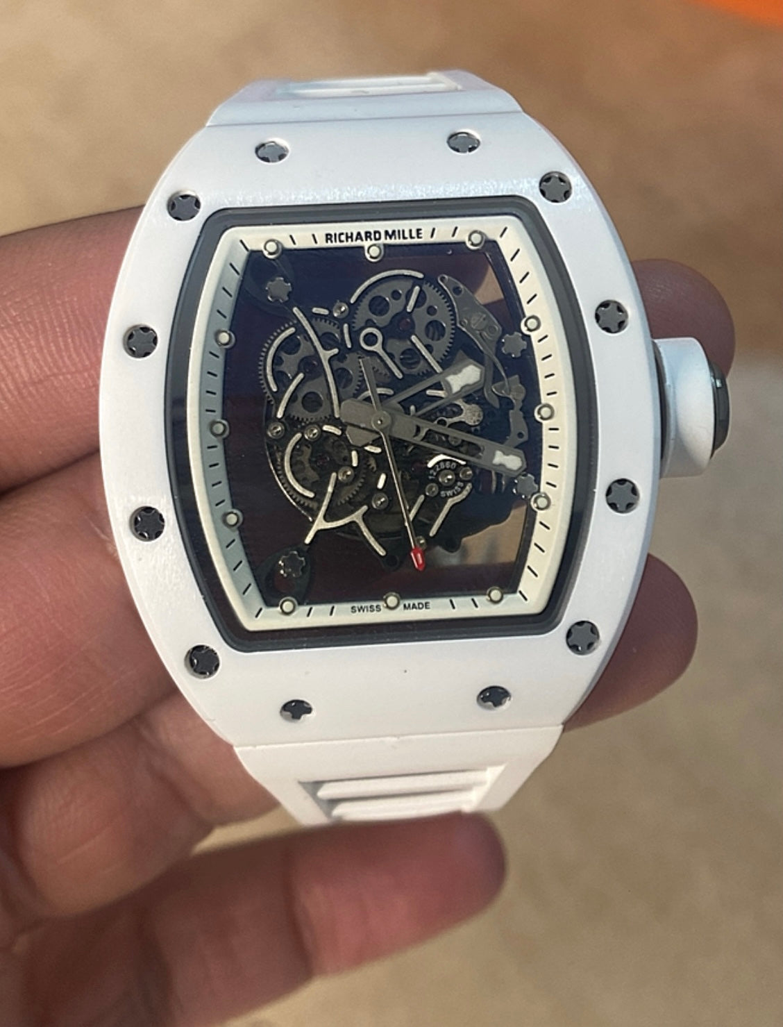 RM 55 Bubba watson White Ceramic 2024- قطعة واحدة
