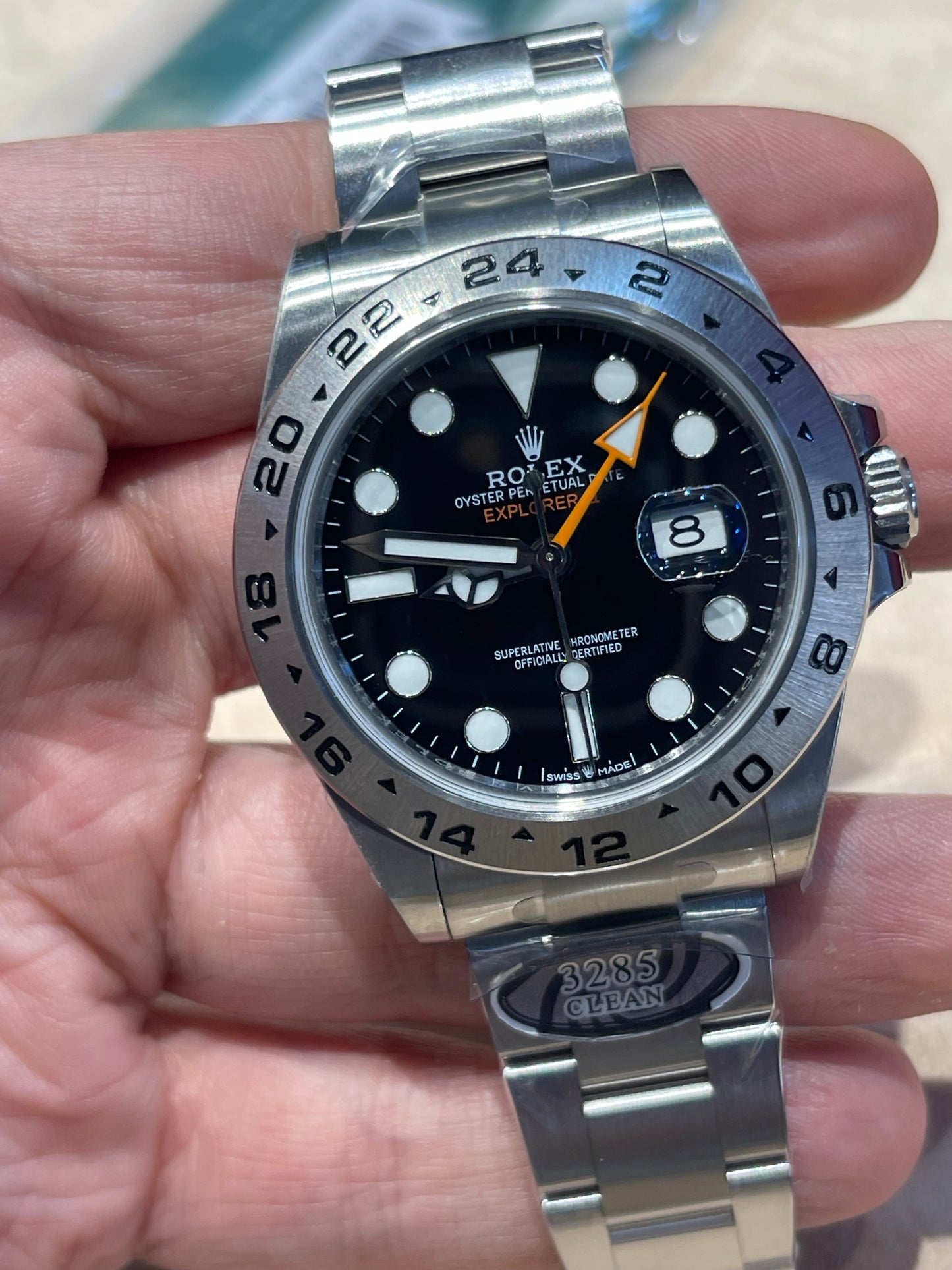 رولكس اكسبلورار كلين طبق الأصل من الخارج - تعقيدة الساعة جي أم تي تعمل ميه ميه