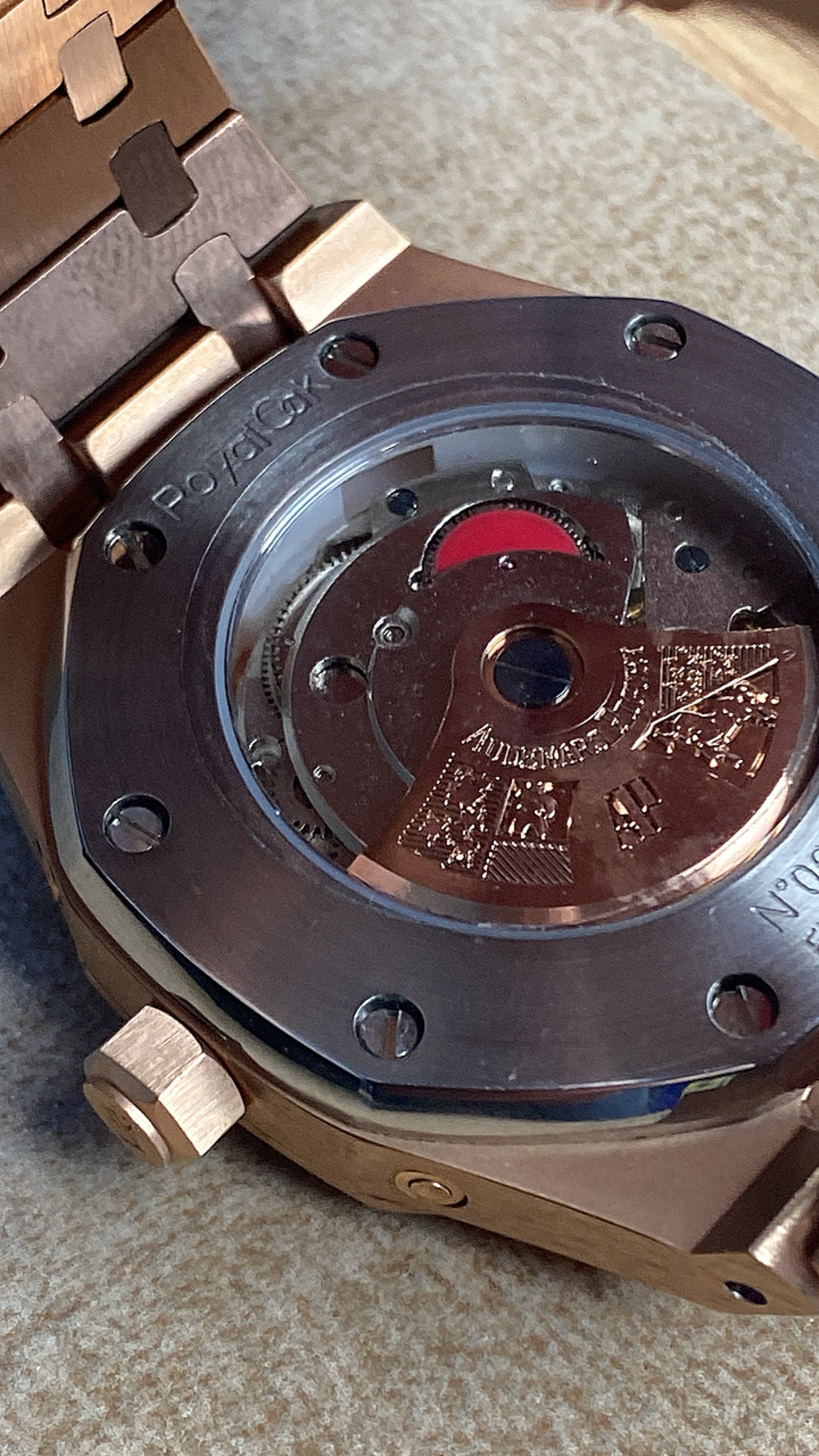 Ap royal ouk  41 mm رويال اوك كلين تاتيل - نادرة جدا جدا -
