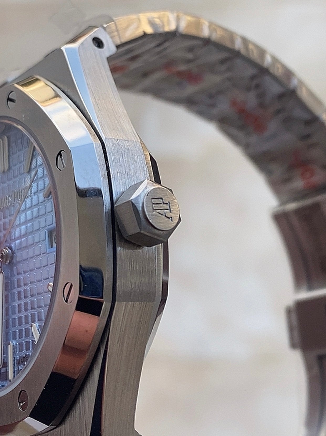AP Royal Oak blue 41 mm (كلين تايتل)