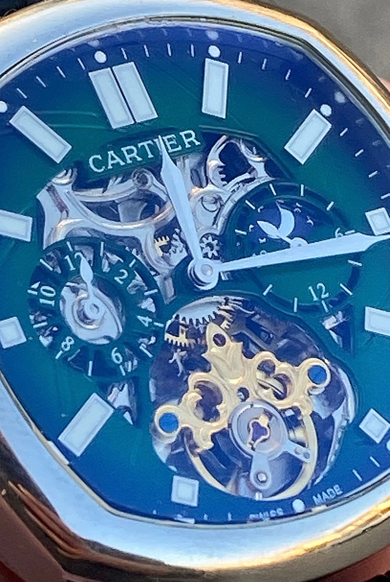 Cartier 0815 - ساعة كارتير نادرة توقف تصنيعها من الشركة الأم متوفر قطعة واحدة