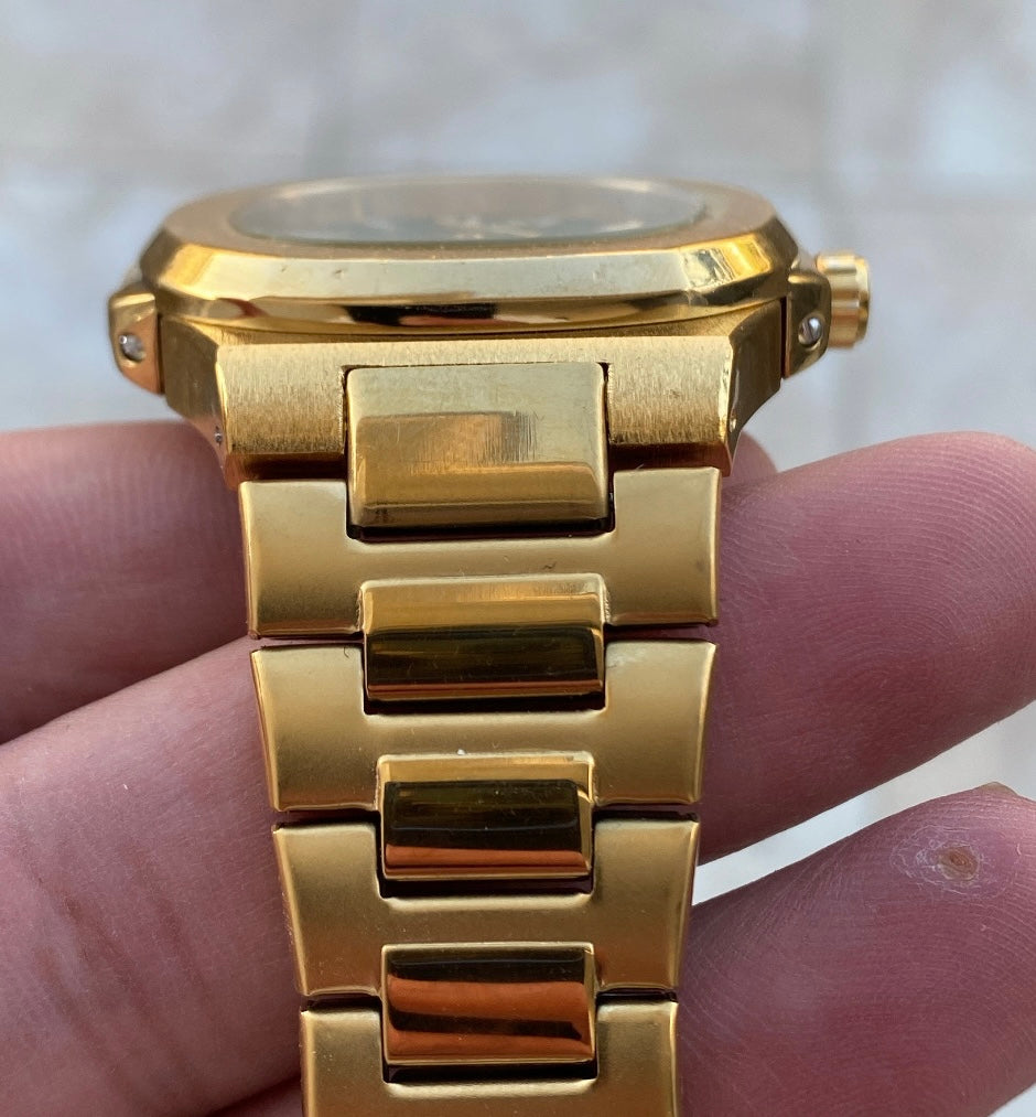 باتيك فيليب ذهبي داخل اخضر مستعمل  اصدار ٢٠١٠  40 mm