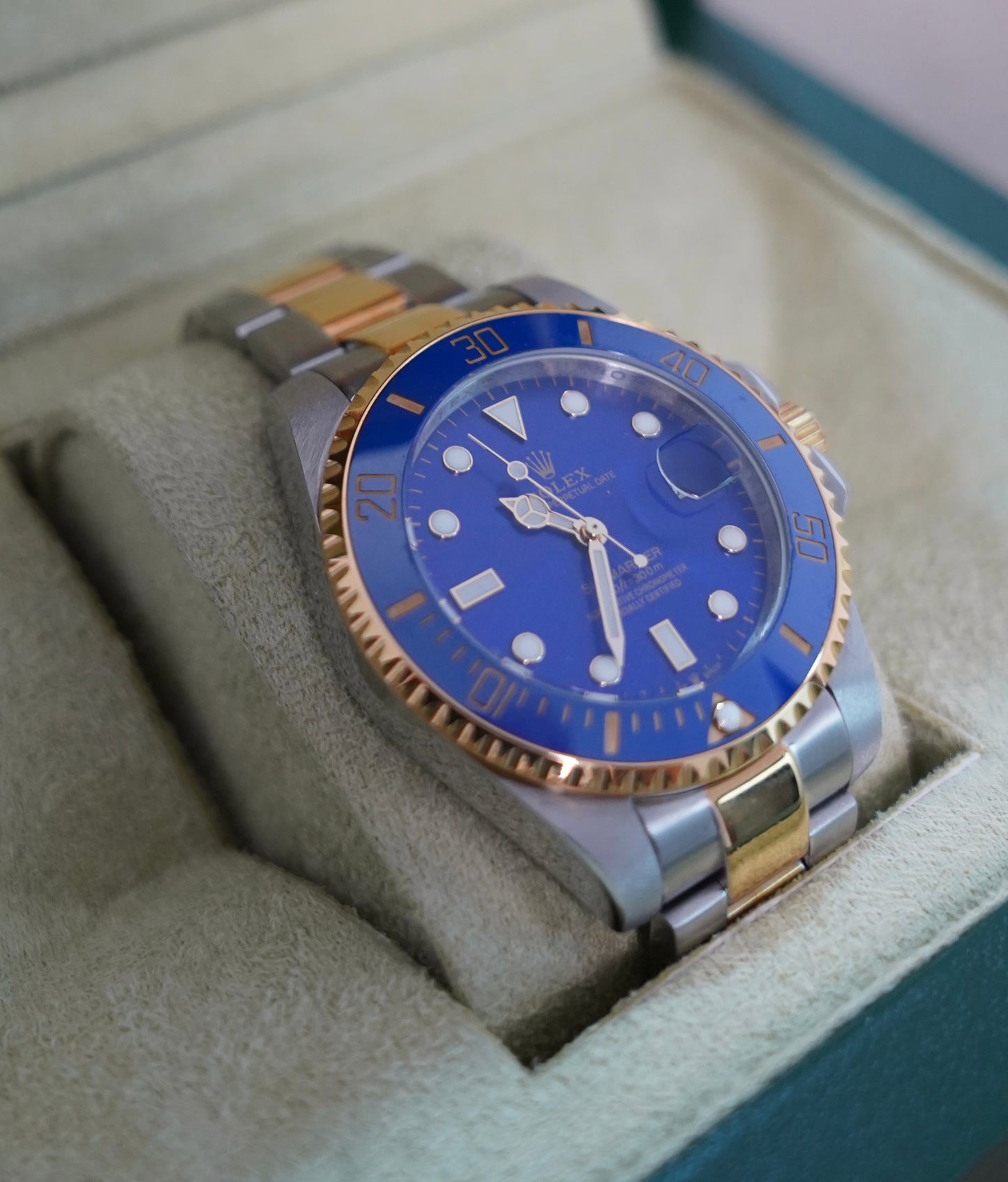 41 mm رولكس سابمارينر سميرف ذهبي سوبر كواليتي