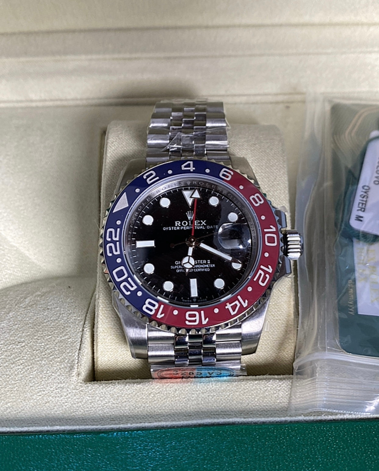 40 mm رولكس ببسي مصنع كلون طبق الأصل