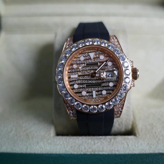 40 mm رولكس ياخت ماستر داياموند  كلين تايتل