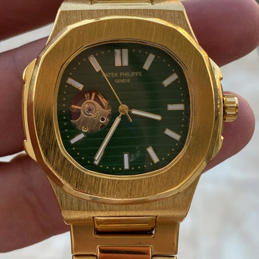 باتيك فيليب ذهبي داخل اخضر مستعمل  اصدار ٢٠١٠  40 mm