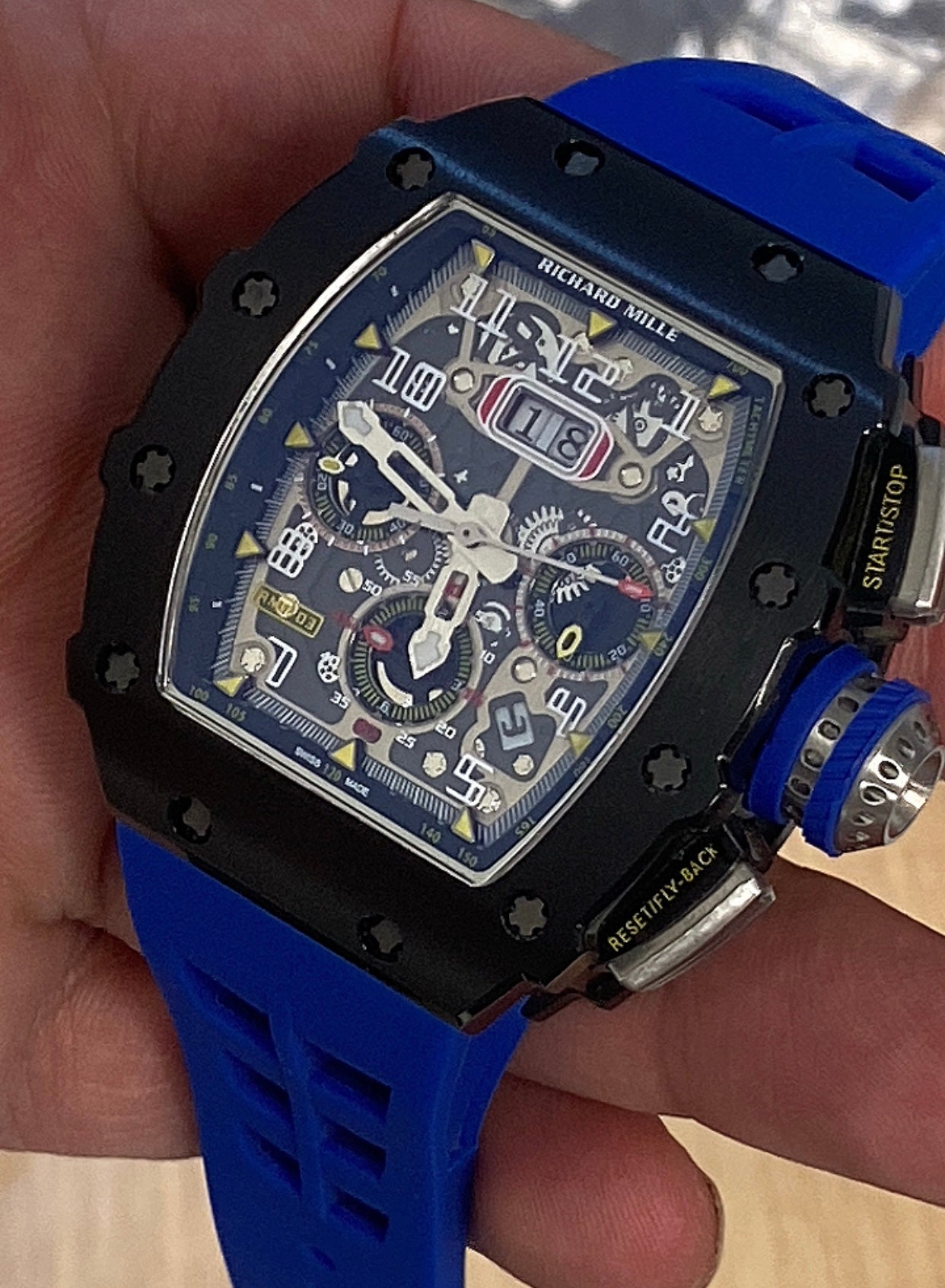 Richard Mille RM 11 - 03 - كلين تايتل مكينة سريسري اعلى جودة في السوق بعد الوكالة