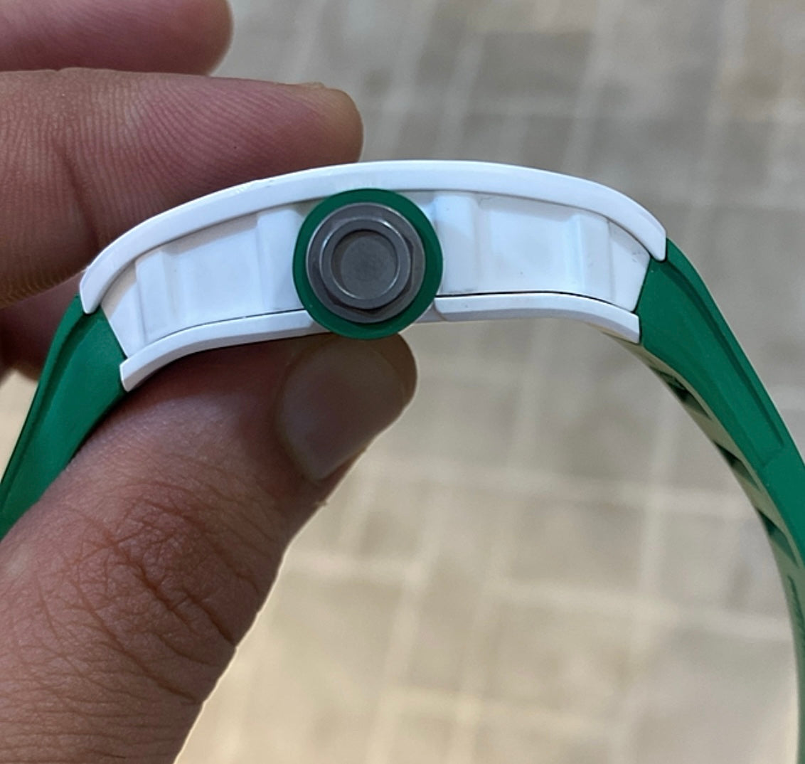 ريتشارد ميل بوبا واتسون وارد تركي- الساعة طبق الأصل ماكينة يدوية مثل الأصلية - سعر الاصلية ٤٠٠ الف دولار