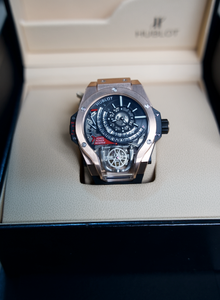 Hublot M9 Rose Gold - ساعة نادرة جداً