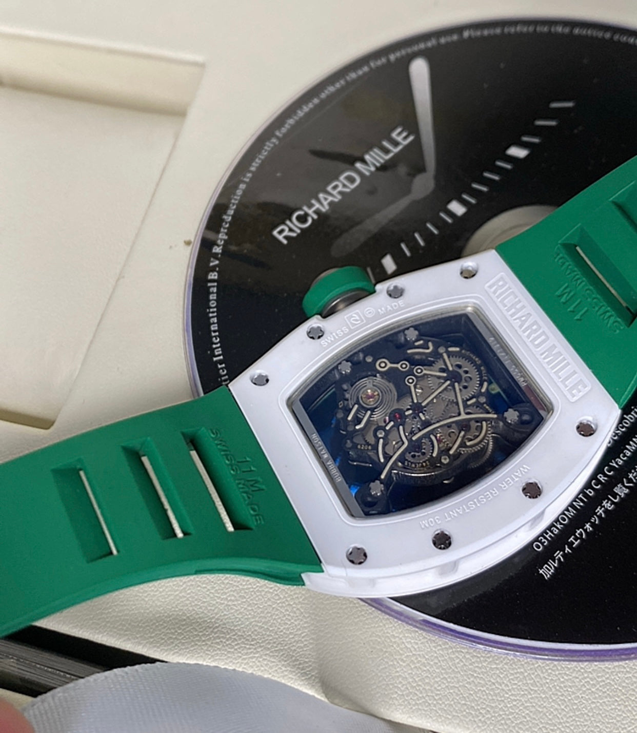 RM 55 Bubba watson Green  Ceramic 2024- اورانج سيراميك قطعة واحدة (RM 5)