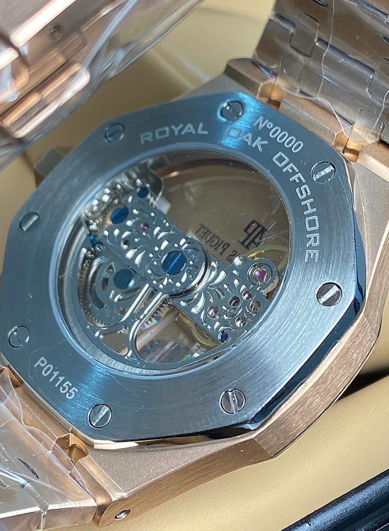 Audemars Pigue Royal Oak Skeleton 41 mm (كلين تايتل)