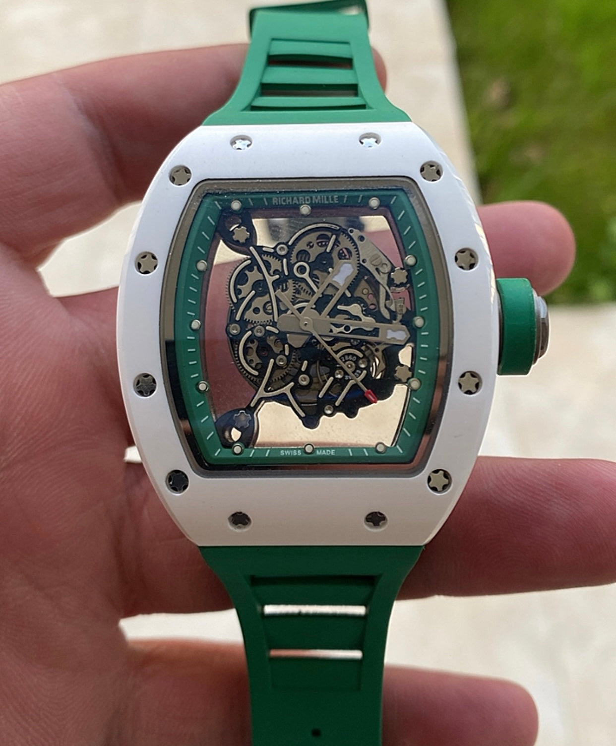 RM 55 Bubba watson Green  Ceramic 2024- اورانج سيراميك قطعة واحدة (RM 5)