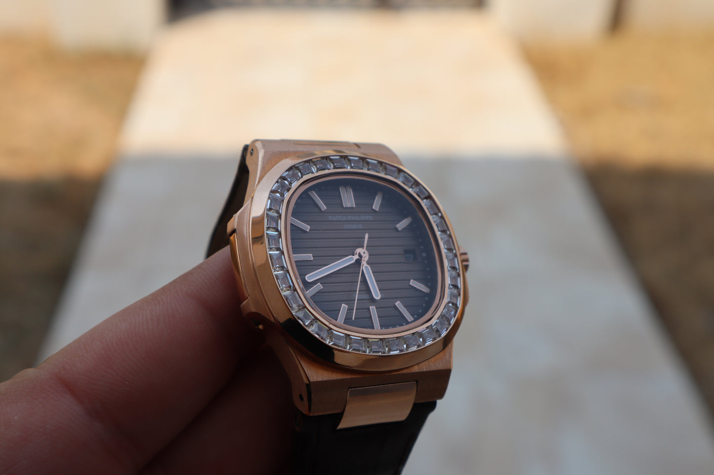 PATEK PHILIPPE RUBY - باتيك فيليب كابتشينو روبي حبة وحدة فقط