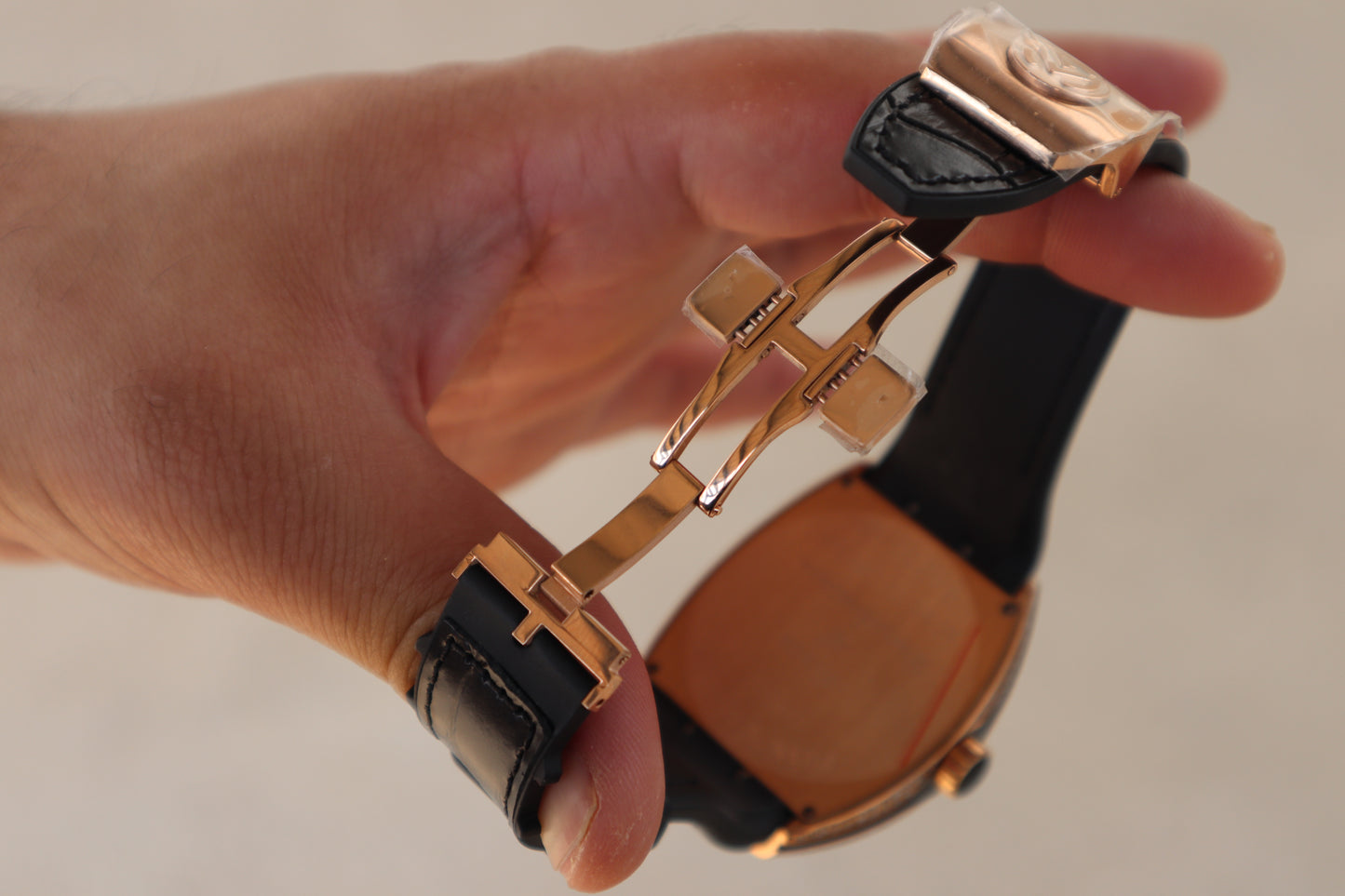 فرانك مولر روز جولد دايموند - كلين طبق الأصل حبة واحدة