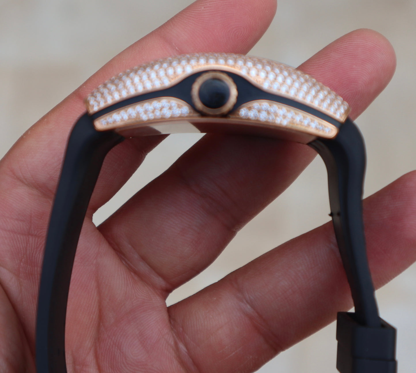 فرانك مولر روز جولد دايموند - كلين طبق الأصل حبة واحدة