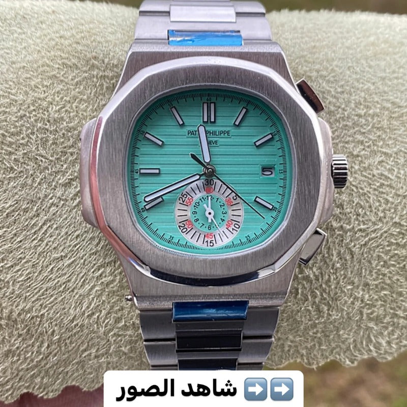 40.5 mm باتيك فيليب نوتلس تيفاني كرونوجراف - كلين