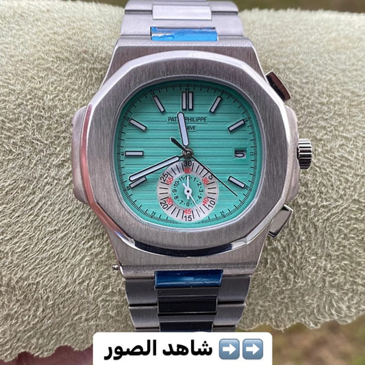 40.5 mm باتيك فيليب نوتلس تيفاني كرونوجراف - كلين