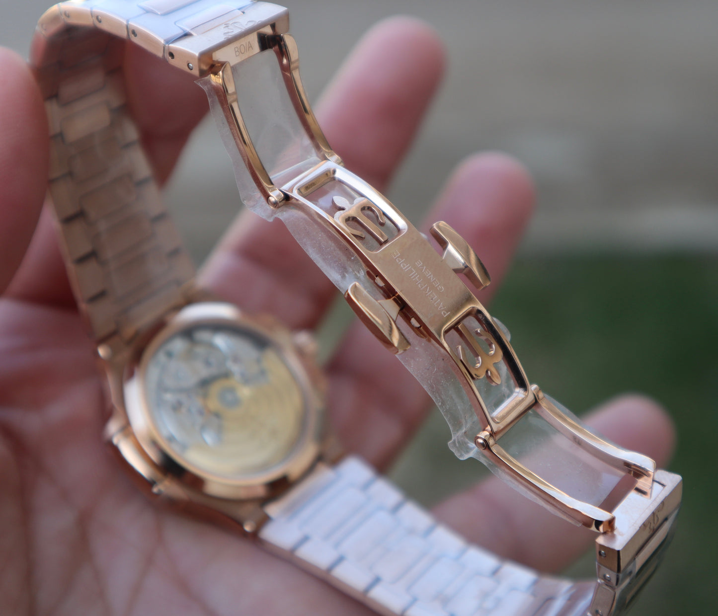 Patek Philippe 7118 - حبة واحدة اوتوماتيك طبق الأصل لا يمكن تميزها و جميع الصور تصوير حقيقي للساعة مو من النت