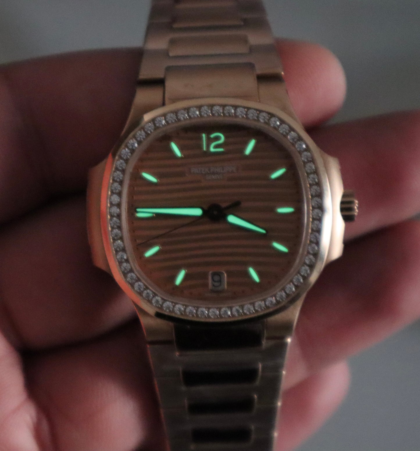 Patek Philippe 7118 - حبة واحدة اوتوماتيك طبق الأصل لا يمكن تميزها و جميع الصور تصوير حقيقي للساعة مو من النت