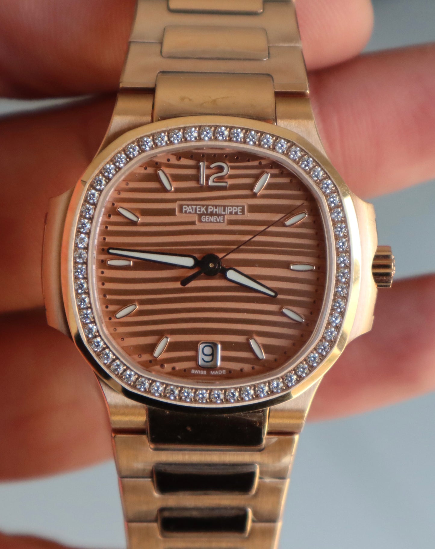 Patek Philippe 7118 - حبة واحدة اوتوماتيك طبق الأصل لا يمكن تميزها و جميع الصور تصوير حقيقي للساعة مو من النت