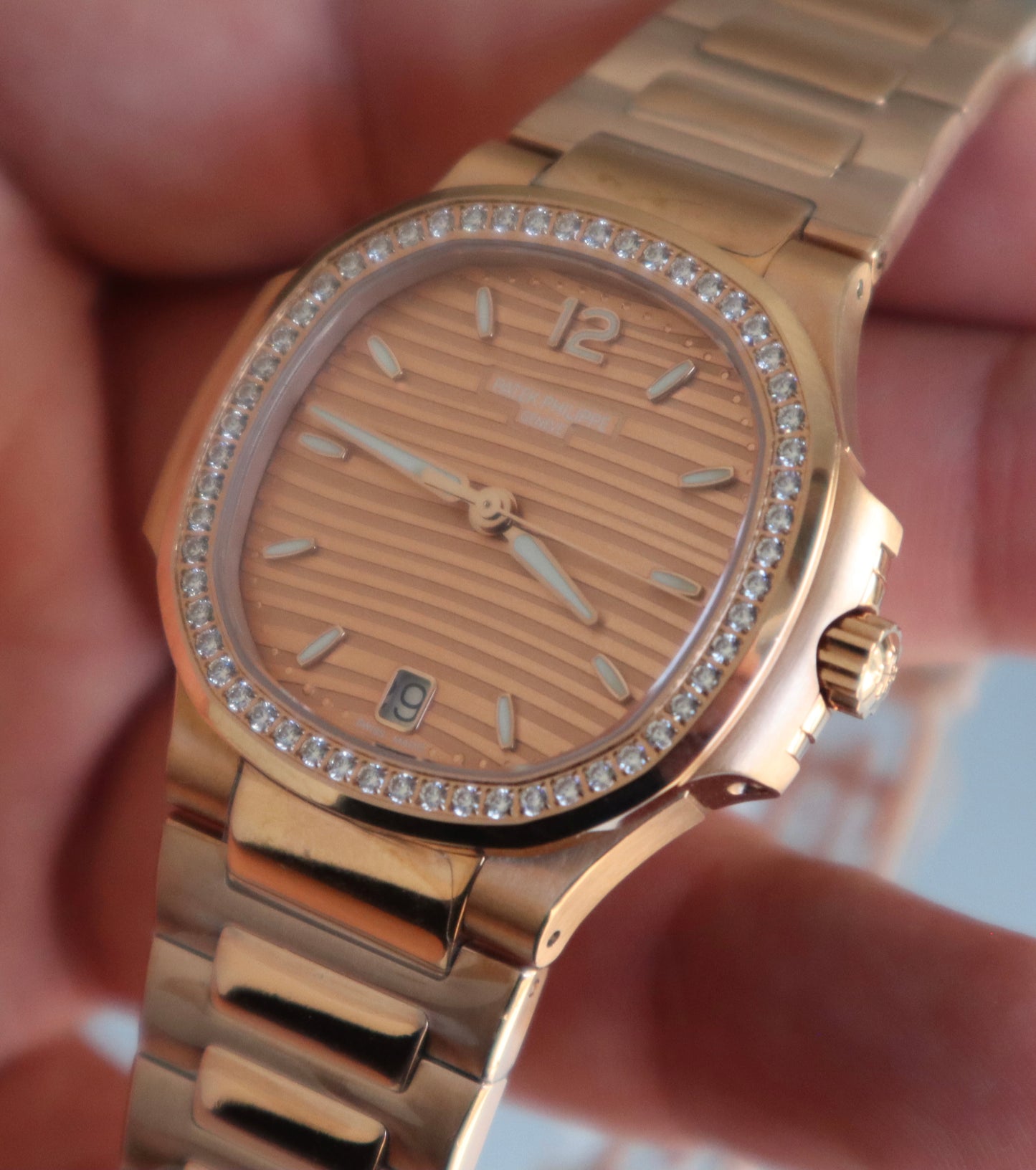 Patek Philippe 7118 - حبة واحدة اوتوماتيك طبق الأصل لا يمكن تميزها و جميع الصور تصوير حقيقي للساعة مو من النت