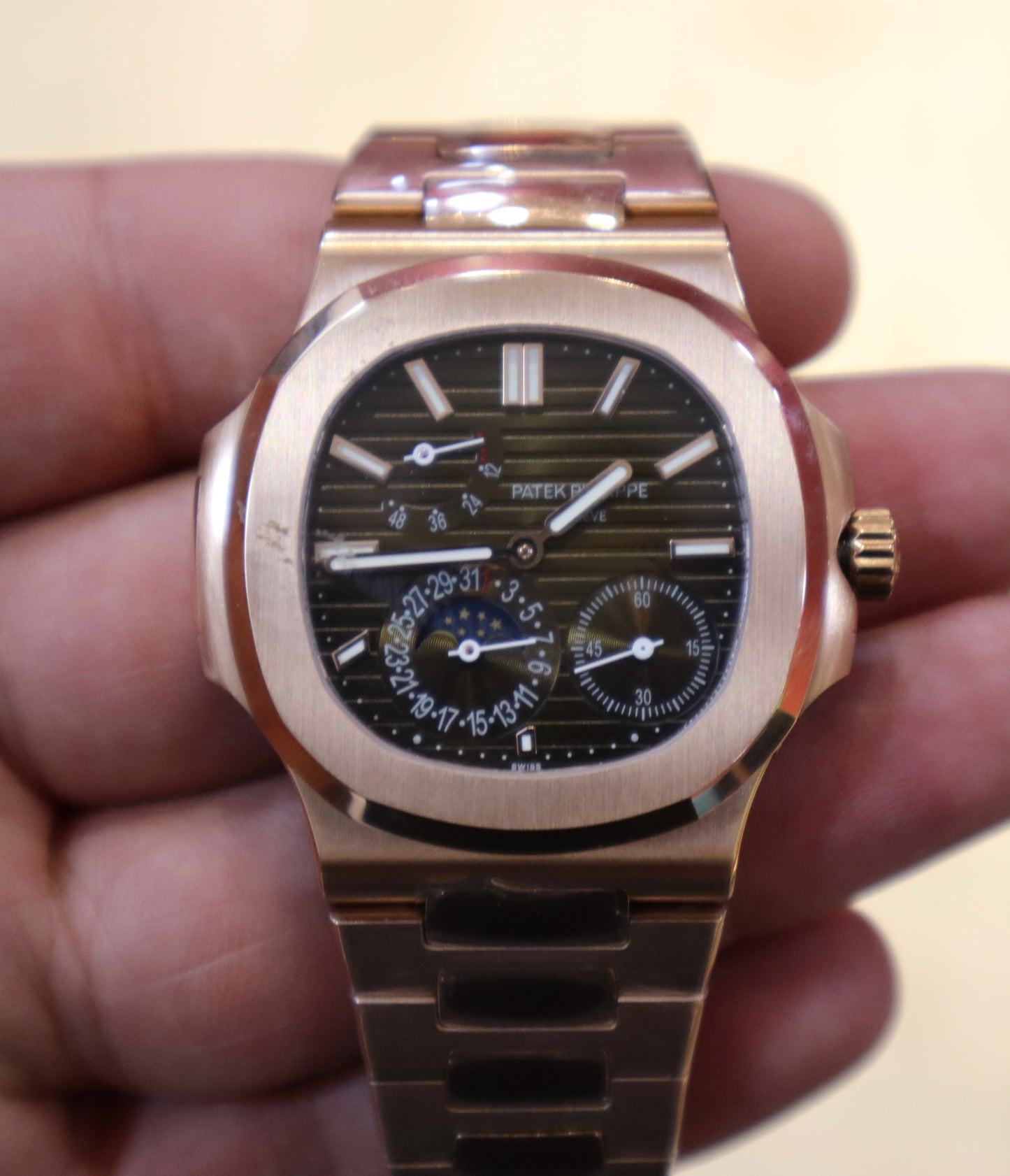 PATEK PHILIPPE 5712 - باتيك فيليب كلين اعلى كواليتي طبق الأصل