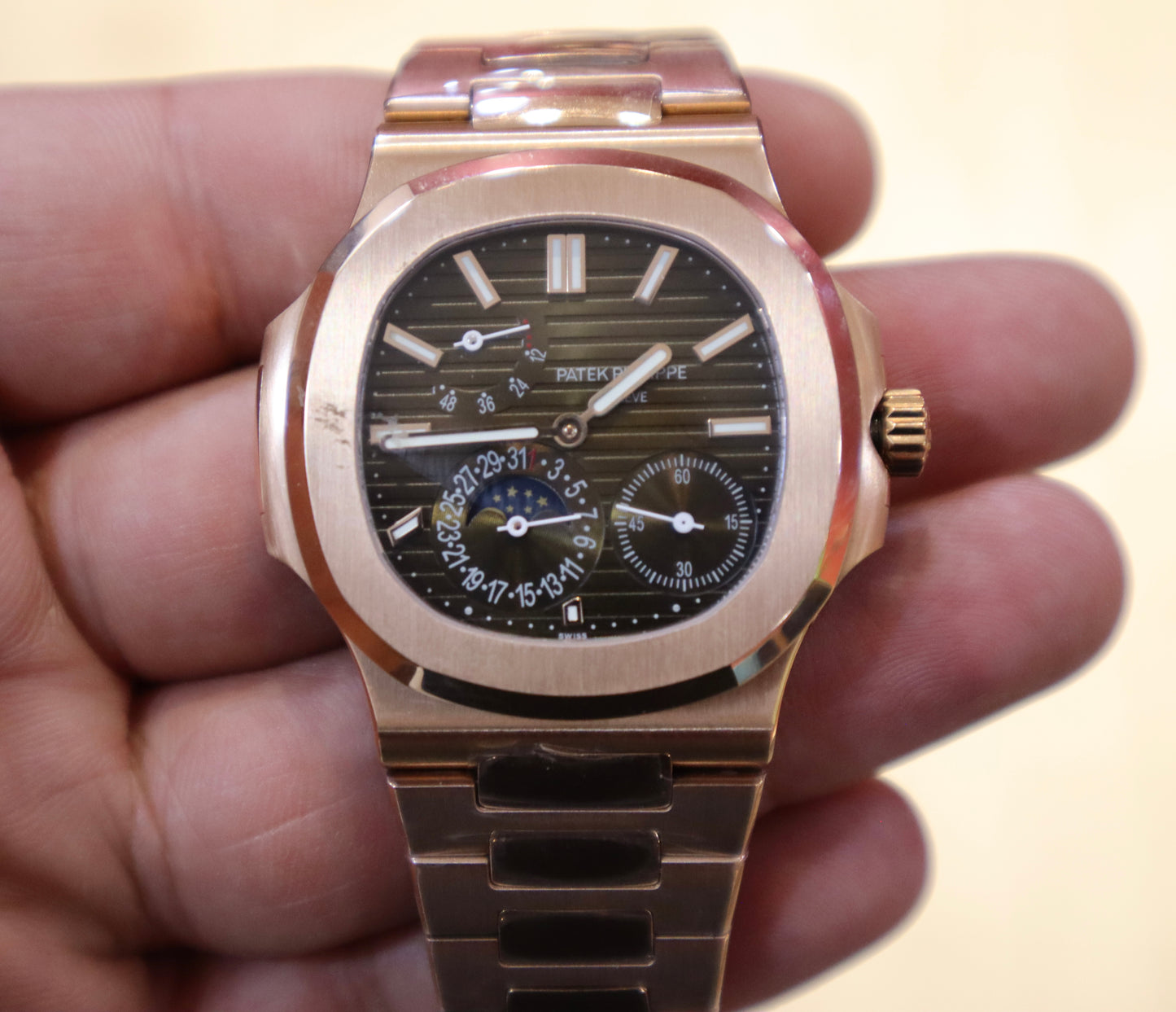 PATEK PHILIPPE 5712 - باتيك فيليب كلين اعلى كواليتي طبق الأصل