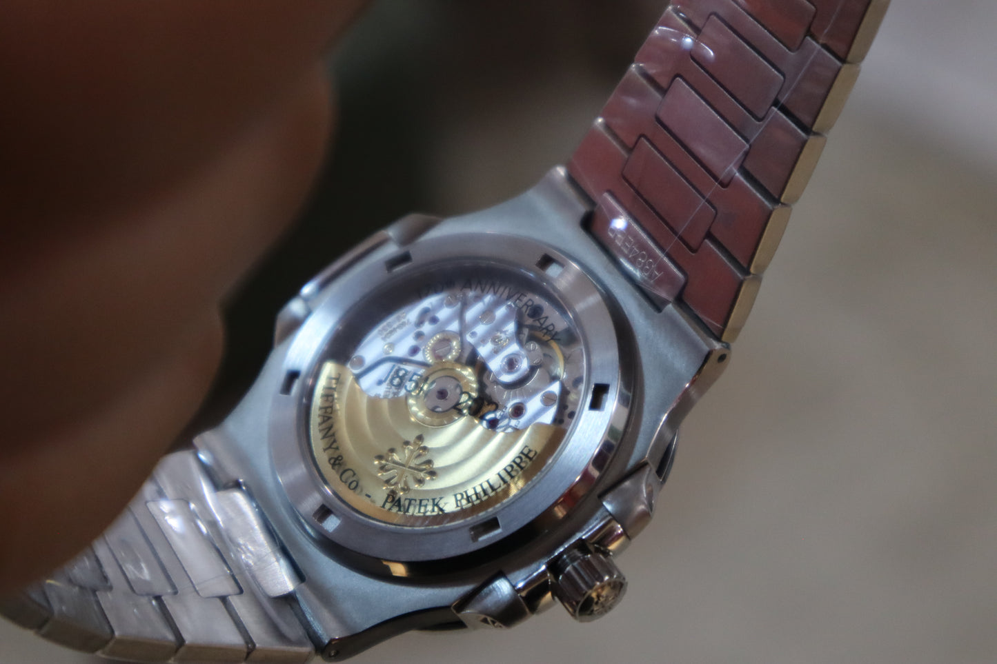 PATEK PHILIPPE 5711 - باتيك فيليب باتيك تيفاني اعلى كواليتي طبق الأصل  (السعر بالاردني 600دينار واصلة لعمان)