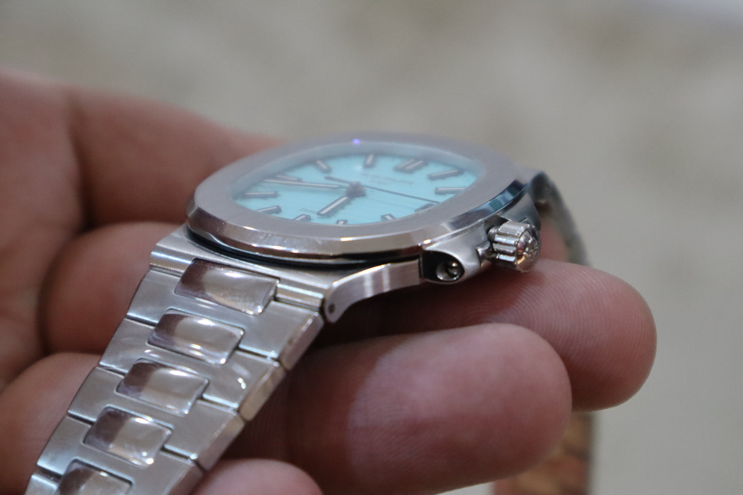 PATEK PHILIPPE 5711 - باتيك فيليب باتيك تيفاني اعلى كواليتي طبق الأصل  (السعر بالاردني 600دينار واصلة لعمان)